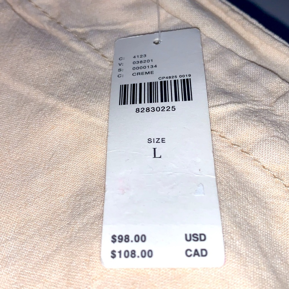 Pilcro Linen Drawstring Pants - Picture 6 of 6